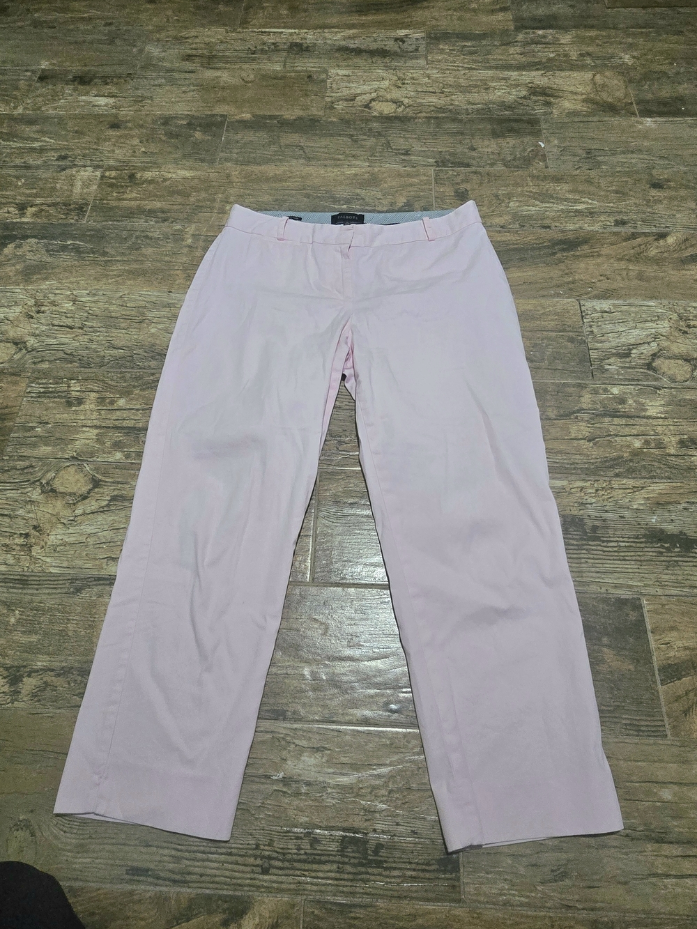 Talbots Pale Pink Tailored Dress Pants